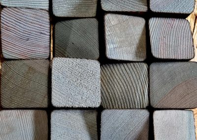 Handmade wood wall panels