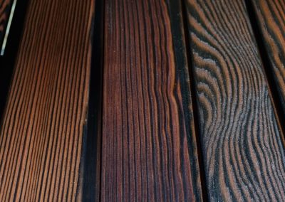 WoodB&С Custom dark wood floor modern design